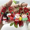 Llavero de Muñeco de Papá Noel para Nuevo Producto Transfronterizo Colgante de Dibujos Animados Pequeño Regalo de Navidad Colgante Exquisito para Bolsa Ciego