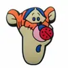 Encantos para Zapatos de Dibujos Animados Winnie the Pooh Accesorios para Zapatos DIY Botones Decorativos Oso Lindo Decoraciones para Zapatos de Jardín