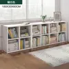 Estantería de Piso Simple para el Hogar Celda Gabinete Bajo Dormitorio Sala de Estar Hueco Estrecho Almacenamiento Simple Estantería Pequeña Almacenamiento