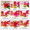Artículos Linterna de Año Nuevo Festival de Linternas Barrido de Tumbas Rezar por Bendiciones Electrónica Batería Festival Qingming de Primavera Lámpara Eterna Lámpara Pequeña para Enviar Linterna Roja