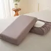 Funda de almohada de algodón puro para almohada viscoelástica para sueño profundo, funda de almohada acolchada 100% algodón para hombre, funda interior universal antiaceite para núcleo de almohada