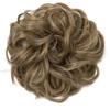 Peluca de seda de alta temperatura europea y americana, anillo para el cabello, cabeza esférica femenina, paquete de cabello elástico, paquete de cabello rizado natural y esponjoso, fabricantes transfronterizos