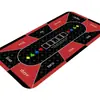 Mantel individual antideslizante de tierra de diatomeas estilo americano para sala de estar, mantel para mesa de juegos, póker y bacará, duradero, fácil de limpiar y se puede cortar a medida