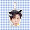 Etiqueta de equipaje de Luo Yunxi colgante para mochila cadena adorno colgante etiqueta colgante periférico mismo estilo de TikTok