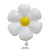 [Embalagem independente] Novo estilo ins flor de ovo flor de seis pétalas Branco grande, médio e pequeno flor de margarida balão atacado
