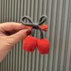Acessórios de Lã Tulipa Flores Frescas Doces Decoração Bolsa de Flores Roupas Acessórios para Cabelo Corda de Gravata Acessórios para Pendurar Acessórios