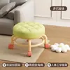 Taburete de Dopamina Uso en Casa Ruedas Ruedas Universales Taburete Redondo Pequeño Sala de Estar Andador para Niños Pequeños Taburete Cómodo para Estar Sentado Mucho Tiempo Bloque de Color