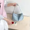 Bolso de Hombro Estilo Coreano para Mujer Sentido de Alta Gama Primavera 2025 Nicho Bolso de Axila de Mezclilla Retro Gran Capacidad Bolso Dumpling para Mujer