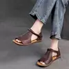 Nuevas Sandalias de Verano para Mujer, Zapatos Planos Cómodos con Punta Abierta, Zapatos de Moda para Mamá, Tallas 36-43
