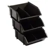 Cesta de Almacenamiento Rectangular Multifuncional para Tiendas de Té de Leche y Cafeterías, Caja de Almacenamiento para Servilletas, Portavasos para Popotes, Portapalillos de Plástico