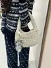 Chaqueta Suéter Jacquard de Dibujos Animados Azul Marino para Mujer 2026 Nuevo Otoño e Invierno Retro Fair Isle Cardigan Tejido Superior Moderno