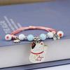 Accesorios de cerámica, cuentas, pulsera de moda de Jingdezhen, puesto de mercancía, venta al por mayor, puesto de joyería vintage hecho a mano, suministro