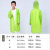 Poncho impermeable ligero de EVA para adultos, con ala grande, translúcido, esmerilado y grueso, para viajes al aire libre, para hombres y mujeres.
