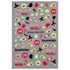 Adesivos de Nail Art para Halloween 2026 Abóbora Fantasma Gato Preto Caveira Morcego Teia de Aranha Fofo Infantil Festival