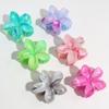 Estilo Coreano Más Vendido Moda Pequeño Fresco Dulce Elegante Pinza de Flor Sizzy Viajero Combinable Medio Clip para Cabello Accesorios para el Cabello