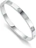 Pulsera de moda transfronteriza con incrustación de circonita individual, cadena de perlas de mijo de acero inoxidable, pulsera brillante, pulsera de tres piezas, venta al por mayor
