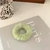 Banda para el cabello estilo coreano de otoño e invierno estilo celebridad de Internet, banda de goma de imitación de felpa de cordero, bolas de piel de visón de alta elasticidad, cuerda para el cabello, accesorios para el cabello
