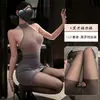 Clube da Secretária Sexy Saia Bodycon Feminina Puro Desejo Uniforme Sedutor Conjunto de Pijama Tentação 1531