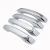 Adecuado para 17-22 MG ZS Adhesivo para Manija 18 MG HS Cubierta Protectora Cromada para Manija de Puerta