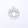 Campana de Viento de Cristal INS Atrapasueños Colgante Decorativo DIY Accesorios de Joyería de Cobre Plata Estrella Luna Círculo Accesorios