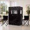Casa Quarto de Vaporização com Suor para Duas Pessoas Caixa de Banho para Suar o Corpo Todo Sauna Familiar Saco de Vapor Máquina de Fumigação