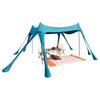 Toldo de Licra Tienda de Playa Exterior Portátil Sombrilla Césped Camping Tienda de Enfriamiento Protección Solar Artículo Popular de Amazon