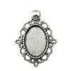 Base Ovalada Integrada de 13x18mm Base Pbottomant DIY Time Gem Base Accesorios 2.9g