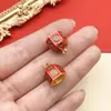 Pingente de Liga Estilo Chinês Antigo para Riqueza e Prosperidade DIY Pulseira Colar com Gota de Óleo Acessórios de Joias Materiais