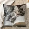 Fronha de Travesseiro com Estampa Imitação de Filhote 3D Popular da Amazon Estilo Boêmio Almofada Estampada para Sofá Atacado