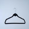 Cabide flocado para roupas PK30, mais vendido internacionalmente, pode ser pendurado com cabide mágico para roupas, guarda-roupa e cabide flocado para roupas