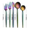 Cuchillo, Tenedor y Cuchara de Acero Inoxidable Set Occidental para Bistec Cuchara Tenedor Occidental Vajilla Portuguesa Explosiones Completas de Amazon