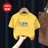 Roupas Infantis Estilo Coreano, Novo Estilo de Verão, Blusas Soltinhas para Crianças de Tamanho Médio e Grande, Blusas Infantis Femininas com Estampa de Desenho, Manga Curta, Algodão Puro, Modernas e Versáteis