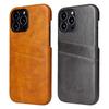 Funda para iPhone 13 para Apple 11Pro Funda de cuero PU Patrón de cera de aceite Tarjeta Tapa trasera 12Max Funda protectora