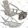 Fábrica de Origen Personalizado Otoño e Invierno Caza al Aire Libre Cs Camuflaje Táctico Bolsa de Cintura Silla de Árbol Bolsa Colgante de Almacenamiento Frontal