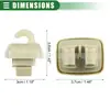 4B0857563 Gancho Suporte Gancho Clip para Quebra-sol Dianteiro de Carro para Audi Tta6C5Rs6