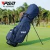 Bolsa de golf PGM, unisex, con soporte, bolsillo magnético, base plegable, compartimento aislado para bebidas y diseño impermeable