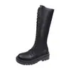 35-43 yardas talla grande botas de caballero mujer 2023 otoño nuevas botas botas de suela gruesa correa botas altas mujer
