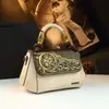 Bolso Pequeño Estilo Chino para Mamá 2026 Nuevo Vintage Cuero Tallado Bolso de Mano Elegante Cuero Genuino Nueva Gran Capacidad Estilo Étnico
