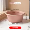 Bañera Infantil 56cm Extra Grande Cubeta de Plástico Cuidado del Bebé Engrosada Artículos Grandes Ropa Edredones Ropa de Cama Cubeta para Lavar Ropa