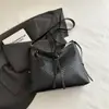 Bolso tote tejido sencillo estilo coreano, modelo nuevo 2026, gran capacidad, sensación de alta gama, bolso cruzado casual versátil para hombro y axila
