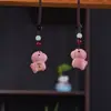 Llavero Zodiaco Caballo de Sándalo Verde, Colgante de Hazte Rico Inmediatamente, Regalos para Hombres y Mujeres, Accesorios Creativos para Bolsos de Pareja