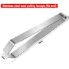 Herramienta de Desplumado de Acero Inoxidable Pinza para Espinas de Pescado Pinza para Pelos de Cerdo de Cocina Pinza Gruesa para Quitar Plumas de Pollo Pato Ganso Pinzas de Desplumado Pelador de Ajo