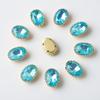 10x 14mm ovalado cosido a mano color diamante strass ojo de caballo accesorios para joyería DIY accesorios para ropa zapatos y sombreros