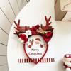 Faixa de Cabeça Brilhante de Natal Presente de Véspera de Natal Papai Noel Boneco de Neve Faixa de Cabeça com Galhos Decoração de Festa de Feriado Barraca