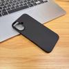 Funda de Teléfono Apple 18Pm de Color Sólido Mate Simple Adecuada para iPhone 16Max Cubierta Protectora de Material TPU Negro