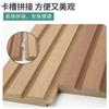 Tablero de Densidad Media de Fibra Material Tablero Gran Muralla Cóncavo y Convexo Celosía de Madera Sólida Material Tablero de Densidad Panel de Pared de Celosía