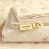 Sábanas de Gasa de Doble Capa Nuevas de Verano Pieza Única Lavables a Máquina Dormitorio de Estudiantes Sábanas para Cama en Casa Funda de Almohada Juego de Tres Piezas para Cama