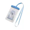 Fábrica novo telefone móvel impermeável saco cavaleiro desenhos animados animal marinho pvc transparente touch screen foto drifting caixa impermeável