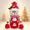 Nueva Bolsa de Manzana Navideña, Bolsa de Regalo de Empaque de Fruta de la Paz, Bolsa de Regalo Navideño, Bolsa de Dulces para Niños de Santa Claus y Muñeco de Nieve