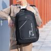 Mochila para computadora de gran capacidad nueva transfronteriza, mochila para hombre sencilla y moderna de estilo coreano, ligera para viajes, bolsa escolar para estudiantes